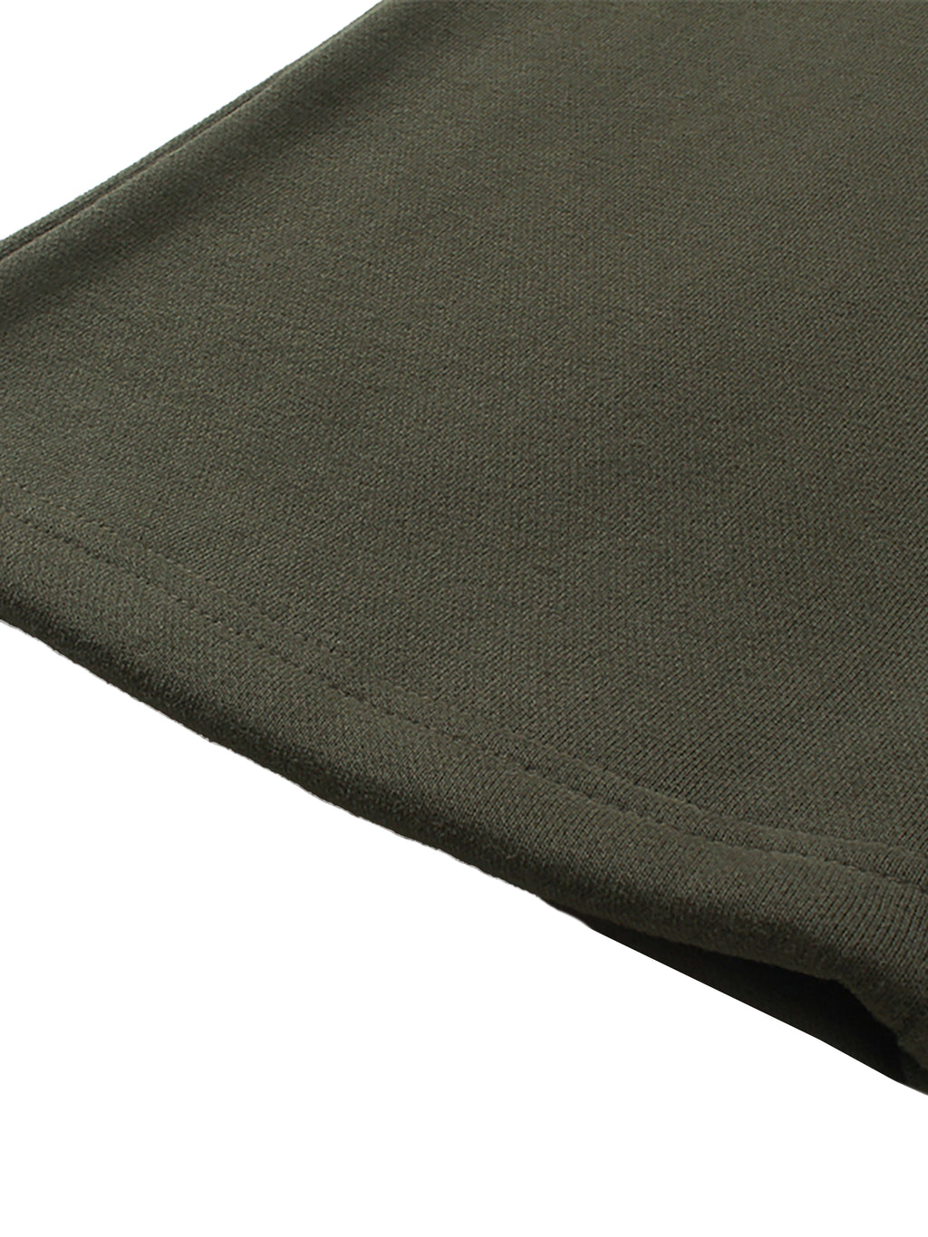 Unisex Solid Color Fleece Straight Leg Pants