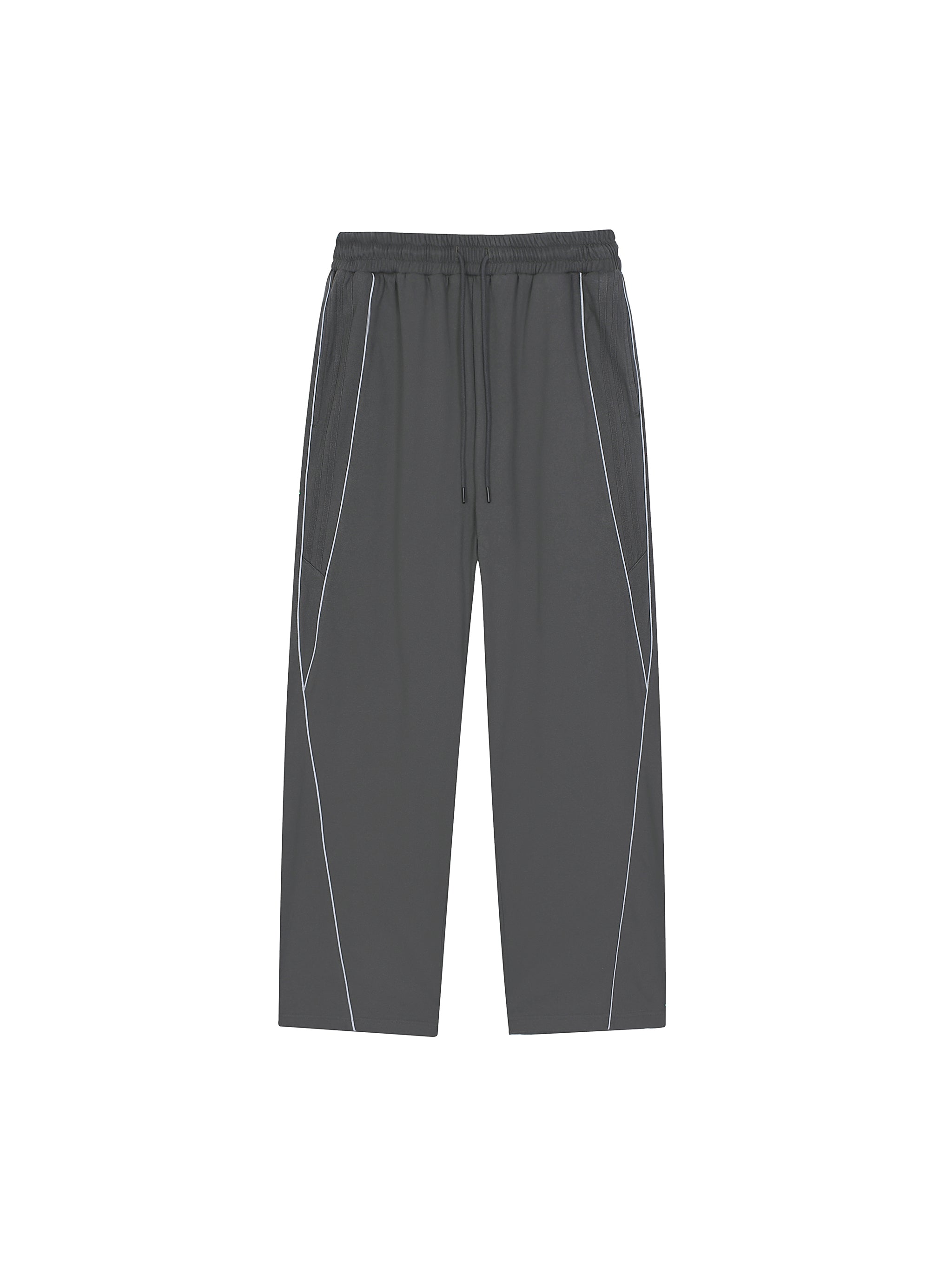 Reflection Striped Straight-Leg Sweatpants