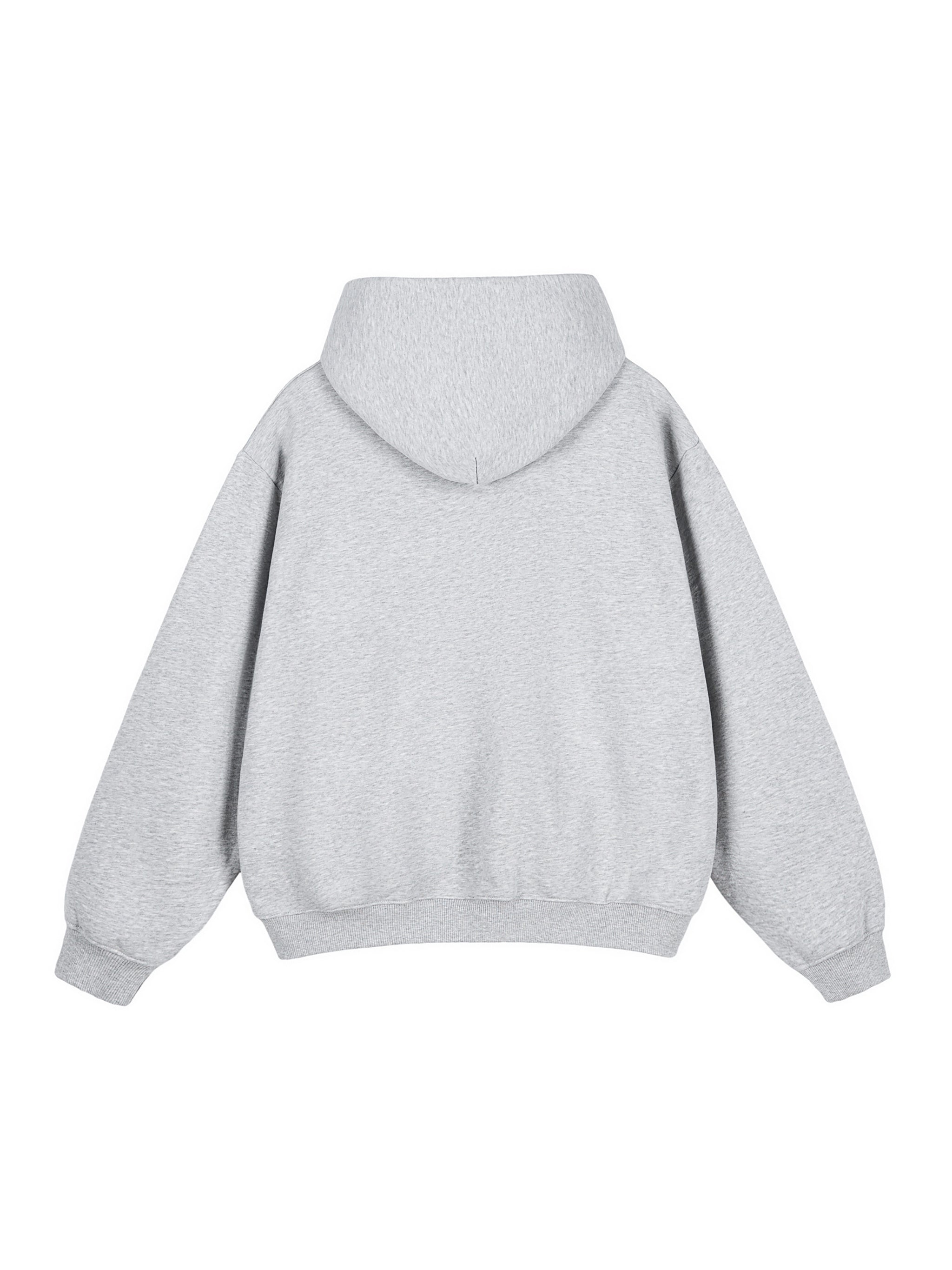 Fleeced Boxy Hoodie